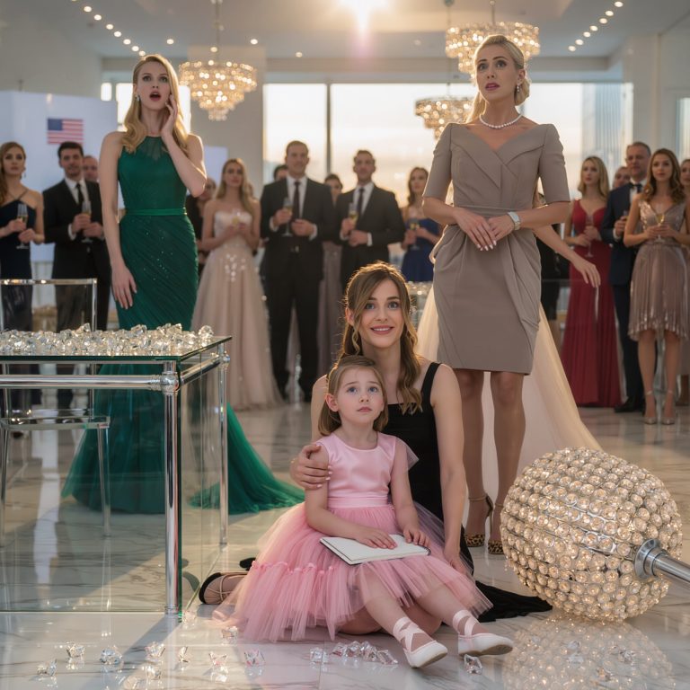 Na przyjęciu z okazji premiery nowej kolekcji mojej siostry, moja 6-letnia córka przypadkowo wpadła na kryształ…