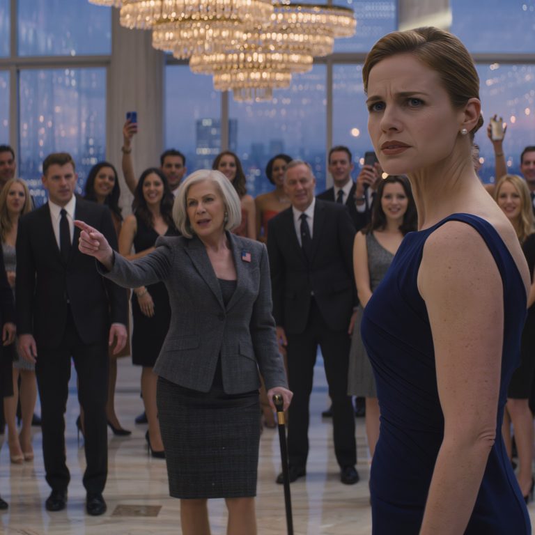 Na przyjęciu rodzinnym rodzice zmusili mnie do oddania kluczy do mojego penthouse'u na oczach 30 gości. Kiedy odmówiłam, tata uderzył mnie tak mocno, że jeden z moich kolczyków odleciał. Wyszłam, wyjęłam telefon i nacisnęłam przycisk. 30 minut później do holu weszła kobieta: „Masz 5 minut, żeby…” – powiedziała!