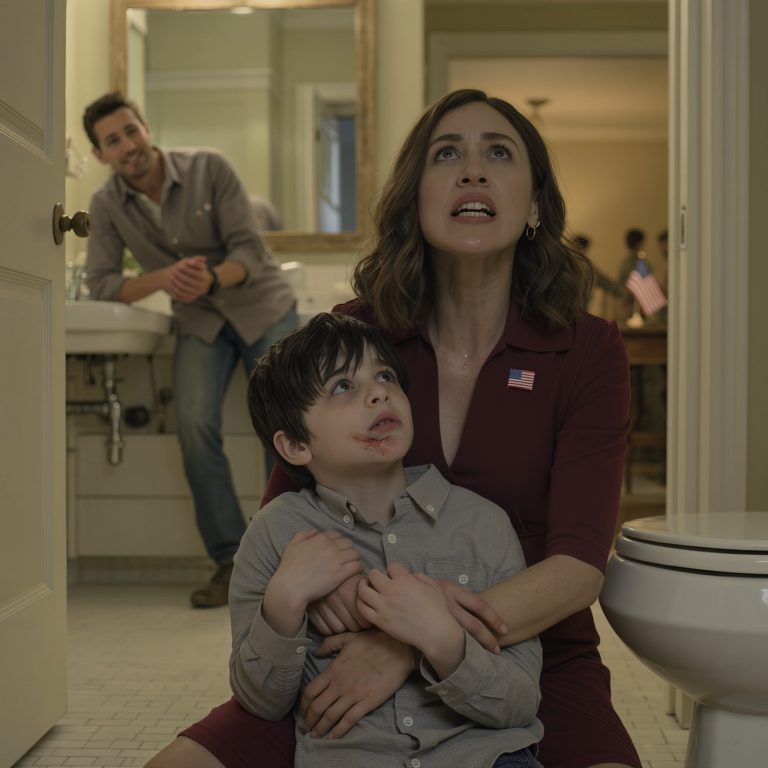 W moje 34 urodziny znalazłam mojego 8-letniego syna ukrywającego się i płaczącego w łazience, z opuchniętymi ustami i twarzą zalaną łzami – mój brat opierał się o zlew, uśmiechając się: „Zasłużył na to, to go nauczy, żeby nie był taki słaby” – wyniosłam syna z imprezy przy dźwięku ryczącego ojca „Ty niewdzięczny bachorze!”… Nigdy nie pomyślałam, że zaledwie jedną noc później ten sam mężczyzna będzie stał, drżąc, w drzwiach ciasnego mieszkania, które dzieliłam z synem, błagając mnie, abym nie dotykała grzesznej księgi, która była ukryta przez dziesięciolecia.