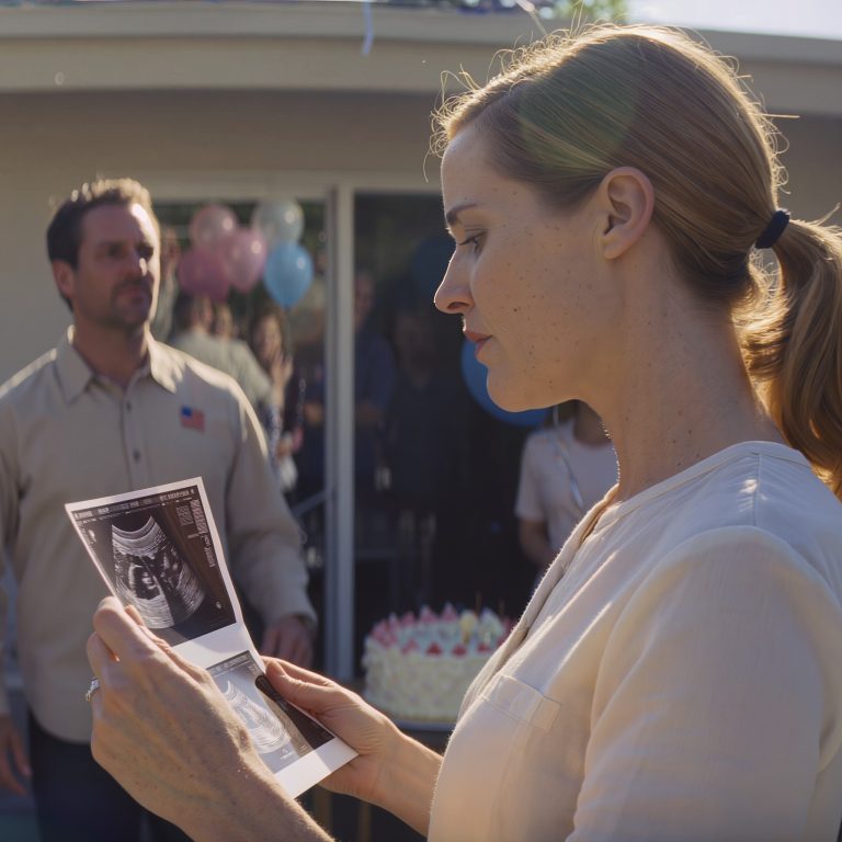 Byłam na przyjęciu z okazji ujawnienia płci dziecka mojej siostry. Z dumą wręczyła mi USG. „Czyż ona nie jest piękna?” Jestem radiologiem. Spojrzałam na zdjęcie i krew mi zmroziła krew. Odciągnęłam jej męża na bok. „Musimy porozmawiać. A teraz… to nie było dziecko”