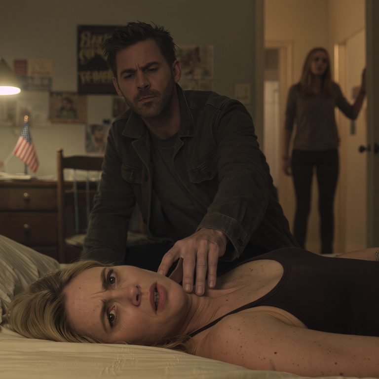 Tej nocy, kiedy leżałam sparaliżowana w moim starym pokoju z dzieciństwa, moja siostra zostawiła drzwi uchylone, żeby mógł wejść OBCY MĘŻCZYZNA, i wyraźnie słyszałam jej szept: „NIECH TO WYGLĄDA NATURALNIE”… Nigdy nie wyobrażałam sobie, że jedno zdanie, które wymamrotał przy moim łóżku, ujawni 15-letnią tajemnicę i wciągnie całą moją rodzinę w koszmar