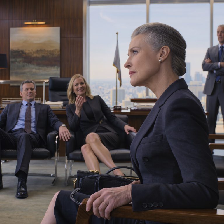 Kiedy mój mąż zmarł, jego bogaty szef zadzwonił do mnie i powiedział: „Znalazłem coś. Przyjdź natychmiast do mojego biura”. Po czym dodał: „I nie mów synowi ani swojej synowej. Możesz być w niebezpieczeństwie”. Kiedy tam dotarłam i zobaczyłam, kto stoi w drzwiach, zamarłam.