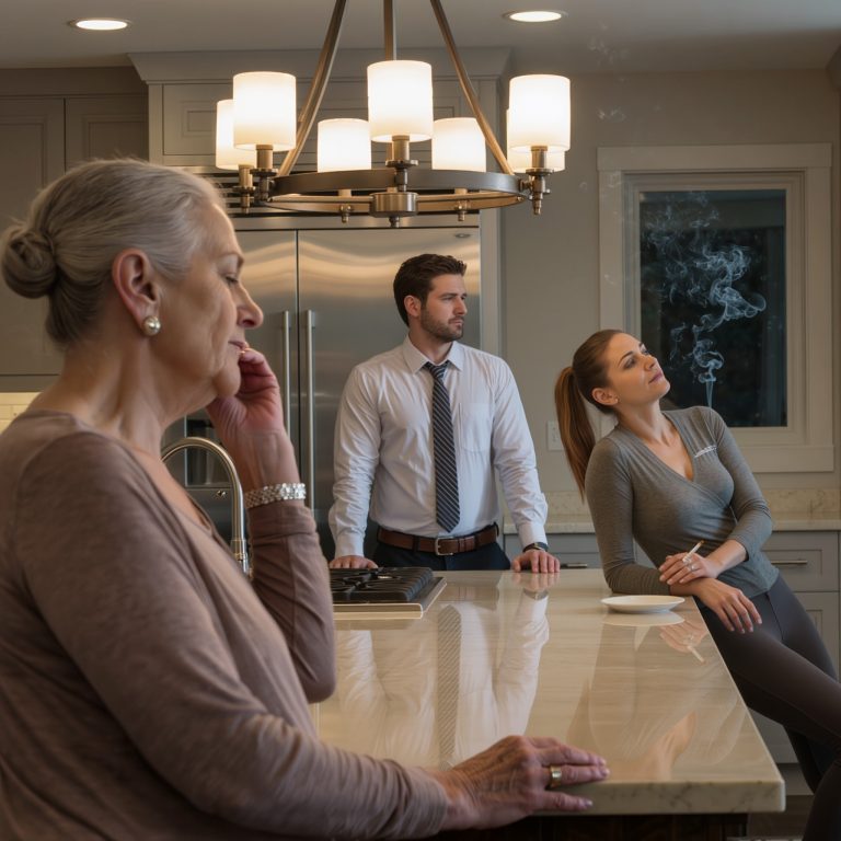 Mam 73 lata, choruję na płuca. Gdy tylko delikatnie poprosiłam synową, żeby nie paliła w kuchni, mój syn ryknął: „ZAMKNIJ SIĘ, ŚMIERDZISZ GORSZEJ NIŻ DYM!”, po czym uderzył mnie mocno na oczach swojej uśmiechającej się żony… 15 minut później zamknęłam drzwi pokoju gościnnego, otworzyłam kontakty i wybrałam kilka numerów, które skierowały ich życie jako pary w kierunku, jakiego nigdy sobie nie wyobrażali.