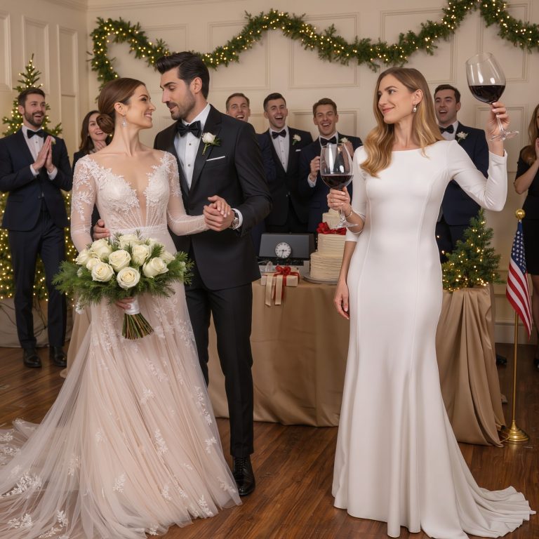 Na moim ślubie siostra rzuciła we mnie drinkiem i powiedziała: „Za wstyd dla rodziny w bieli”. Mama podbiegła do niej, mówiąc: „Nie mówiła poważnie”. Nie odpowiedziałem. Tego wieczoru po cichu rozwiązałem nasze wspólne finanse. Ale o 8:40 rano dotarła do nich prawdziwa wiadomość: Uniwersytet wstrzymał jej zapisy — czesne nie przeszło. Moja mama zadzwoniła, panikując…