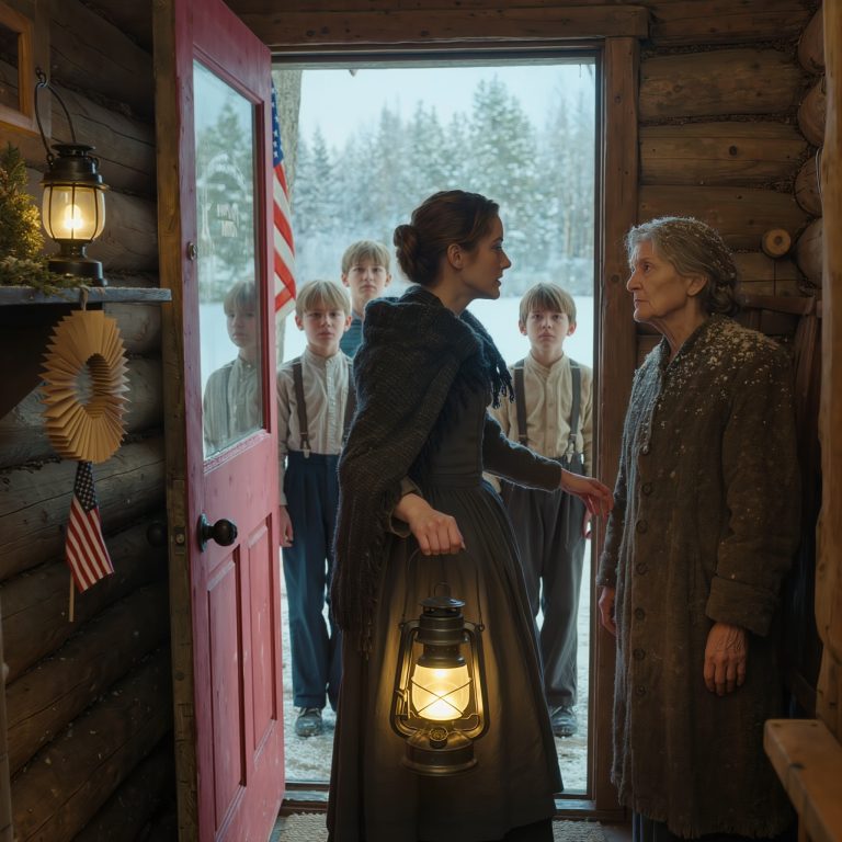 Sąsiedzi nie rozumieli, kiedy wdowa zbudowała szopę wokół swojej chaty — dopóki jej drewno na opał nie wyschło