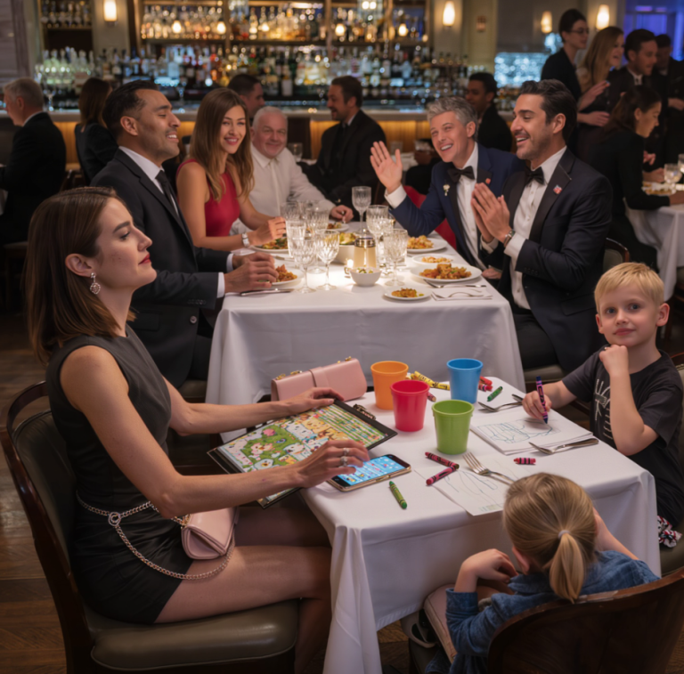 Rodzina zaprosiła mnie na wystawną kolację, ale posadziła mnie przy stole dla dzieci, podczas gdy rodzeństwo siedziało z dorosłymi