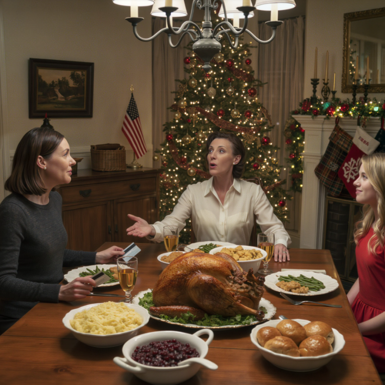 Podczas rodzinnej kolacji mama spojrzała mi prosto w oczy i powiedziała: „Daj mi swoją kartę kredytową – twoja siostra potrzebuje 200 000 dolarów”. Kiedy odmówiłem, wskazała na drzwi i warknęła: „Wynoś się z tego domu”. Moja siostra po prostu siedziała tam, cicho się uśmiechając. Wyszedłem bez słowa. Dziesięć lat później obudziłem się i zobaczyłem 35 nieodebranych połączeń od mamy.