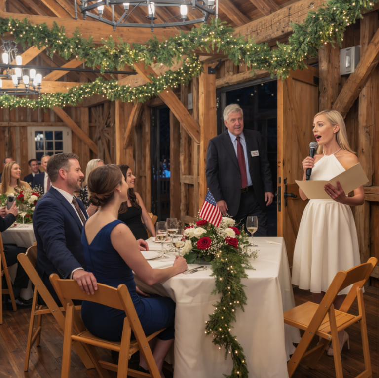 Moja siostra wyśmiała mnie za to, że wyszłam za mąż za rolnika. Na ślubie mojej córki wstała i powiedziała: „Nie skończ jak twoja matka, żyjąc w brudzie”. Sala zamarła. Wtedy dyrektor Ritz-Carlton chwycił mikrofon. JEGO KOLEJNE SŁOWA POWALĄ JĄ NA POWIERZCHNIĘ!