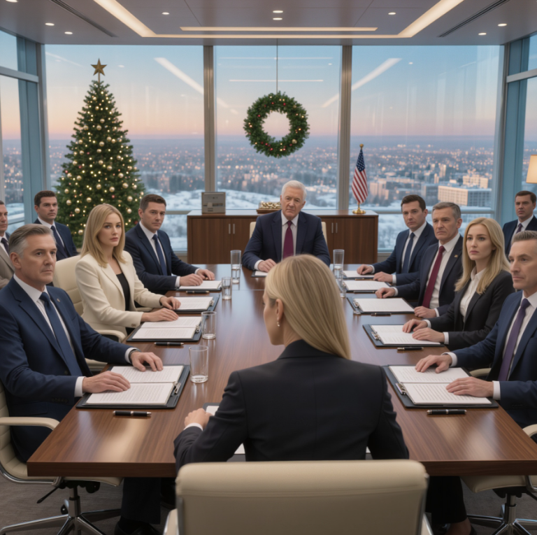 Podczas kolacji wigilijnej mój ojciec odsunął krzesło i powiedział: „Powinnaś odejść. Nie potrzebujemy kogoś takiego jak ty przy tym stole z twoimi drobnymi zleceniami konsultingowymi”. Nie sprzeciwiłem się. Już następnego dnia ich propozycja fuzji warta pięćdziesiąt milionów dolarów wylądowała na moim biurku – a ja byłem prezesem, na którego tak bardzo starali się zrobić wrażenie.