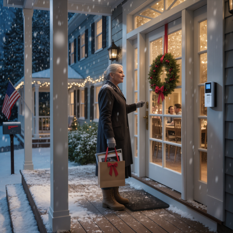 W Wigilię mój syn pozwolił mi stać samemu na śniegu – więc wszystko odzyskałem