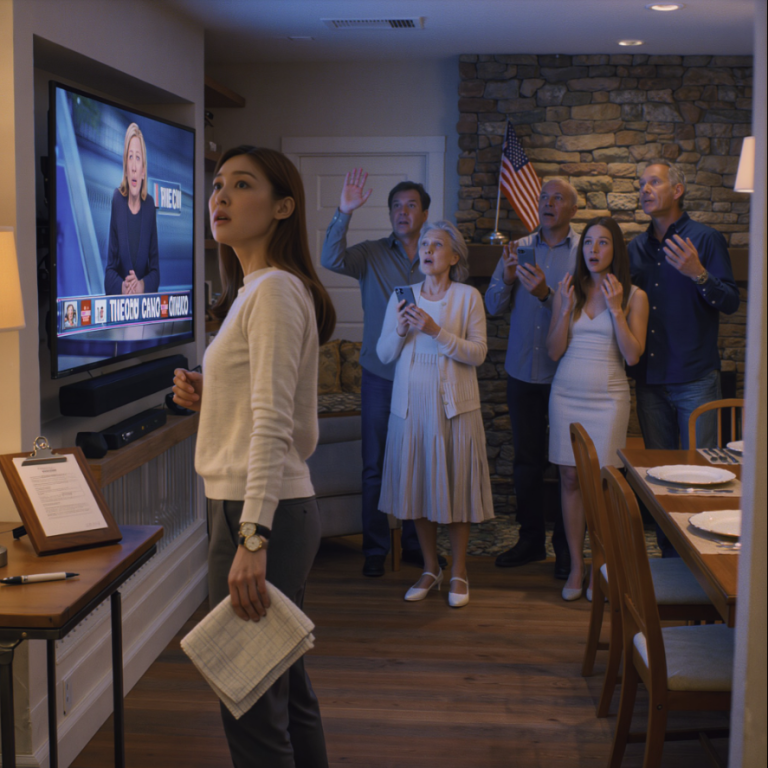 Na liście obecności na zjeździe absolwentów oznaczono mnie jako „bezrobotną” — a potem na telewizorze w salonie widniał napis: „Osoba roku TIME: Dr Rebecca Chin”