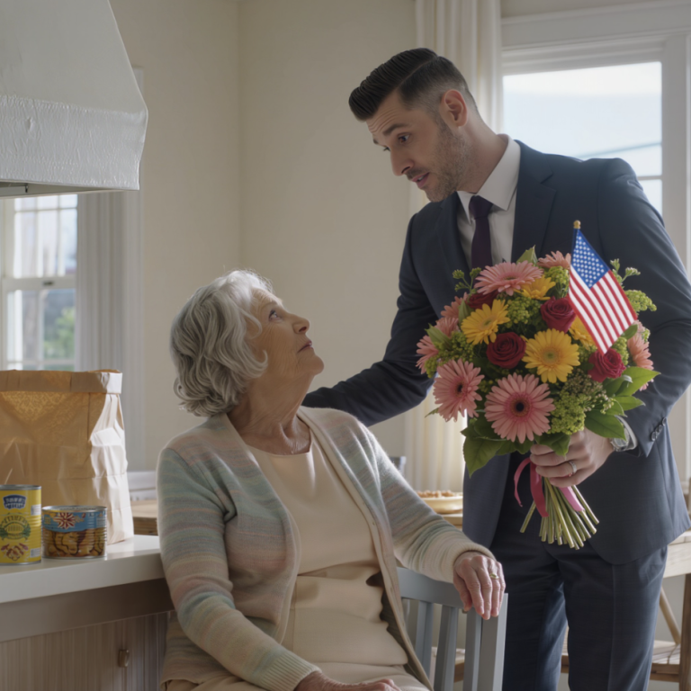 W Dzień Matki mój syn-milioner przyszedł do mnie z kwiatami i delikatnie zapytał, czy jestem zadowolony z 5000 dolarów, które moja synowa, Clara, wysyła mi co miesiąc. Odpowiedziałem cicho: „Synu, teraz to kościół mnie karmi”.