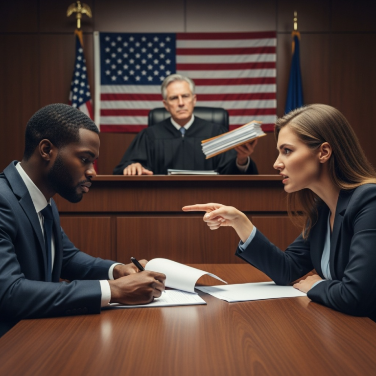 W wieku 42 lat moja żona nazwała mnie „śmieciem” z powodu koloru mojej skóry na sali sądowej w Atlancie — kolejny wyrok sędziego pozbawił ją wszystkich pieniędzy