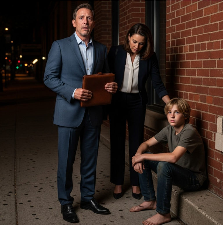 Moja narzeczona wskazała na bosonogiego chłopca w Chicago — 11 lat po zniknięciu mojego syna wypowiedział imię, które mnie zamroziło