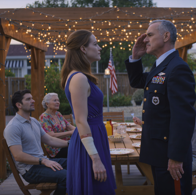 „Czemu nie zakryjesz tej blizny?” – zapytał mój brat na tyle głośno, że przerwał śmiech pod pergolą mojej ciotki. „Nikt nie chce tego oglądać, kiedy jemy”.