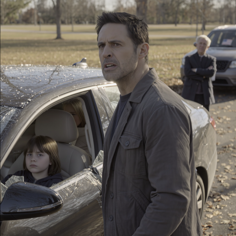 Mój tata rozbił szybę w moim samochodzie na oczach moich dwójki dzieci tylko dlatego, że dostałem „wymarzoną pracę”, o której marzył jego złoty syn – spojrzał mi prosto w oczy i powiedział: „To jest cena, którą musisz zapłacić”… ale nie miał pojęcia, że ​​każde słowo tego zdania trafiło prosto do rejestratora mojego prawnika i od tego momentu to nie ja musiałem płacić