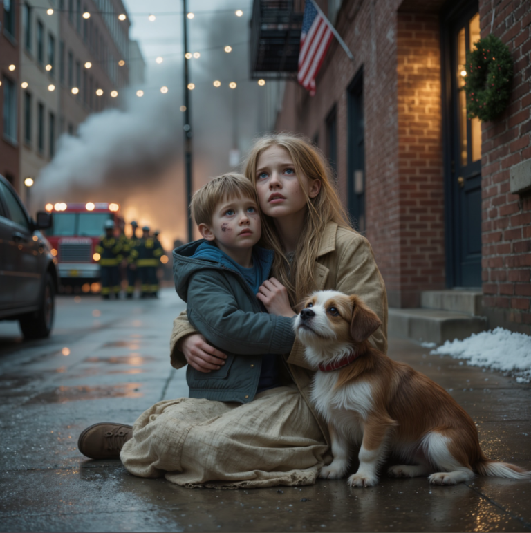 Kobieta, którą wszyscy ignorowali, uratowała dziecko z pożaru domu — kilka minut później prezes-milioner przyszedł jej szukać…