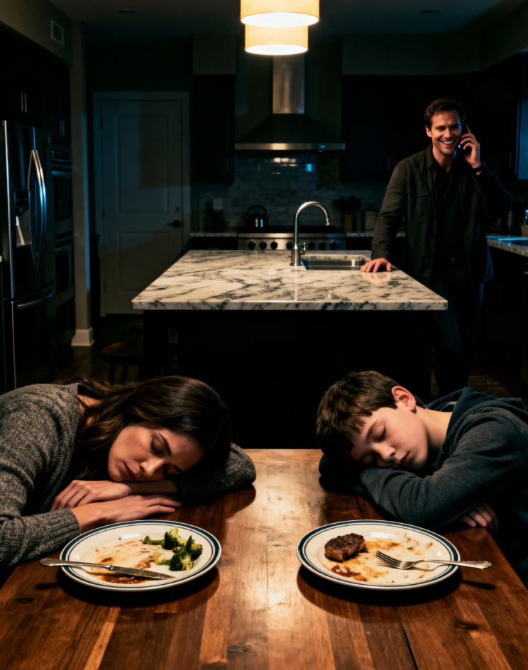 Mój mąż ugotował obiad, a zaraz po tym, jak zjedliśmy z synem,…