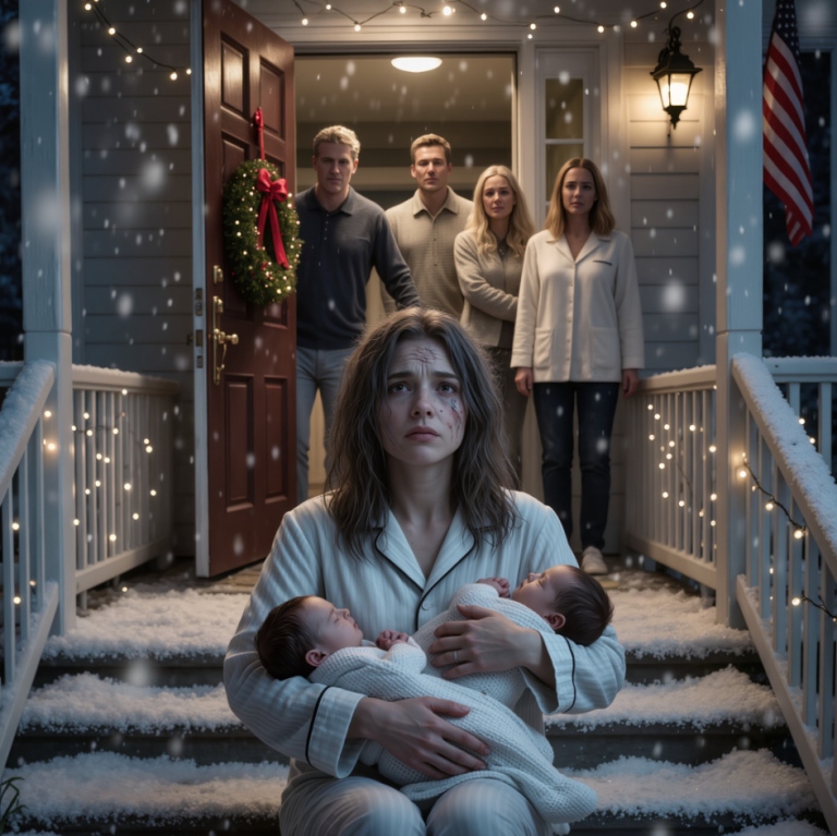 Wyrzucili ją z domu z nowonarodzonymi bliźniakami na rękach, pewni, że pewnego dnia wróci na kolanach, nie zdając sobie sprawy, że to właśnie ona po cichu jest właścicielką wszystkiego, w czym stoją.