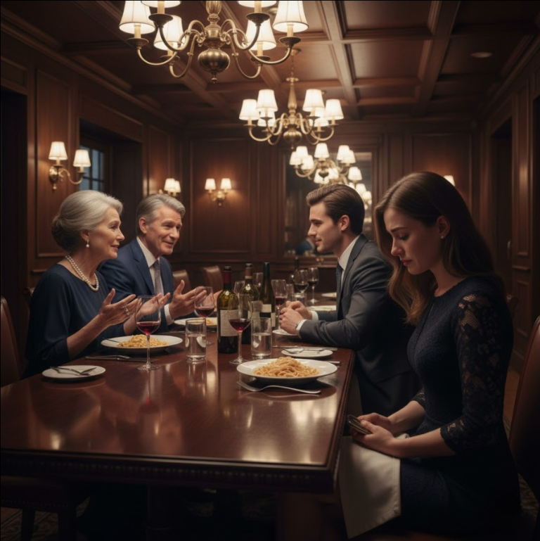 Byliśmy w restauracji, kiedy moja siostra oznajmiła: „Hailey, znajdź inny stolik. Ten jest tylko dla prawdziwych rodzin, nie dla adoptowanych dziewczynek”. Wszyscy przy stole się roześmiali. Wtedy kelner rzucił przede mnie banknot 3270 dolarów – na cały obiad. Uśmiechnęłam się tylko, wzięłam łyk i zapłaciłam bez słowa. Ale potem usłyszałam, jak ktoś mówi: „Chwileczkę…”.