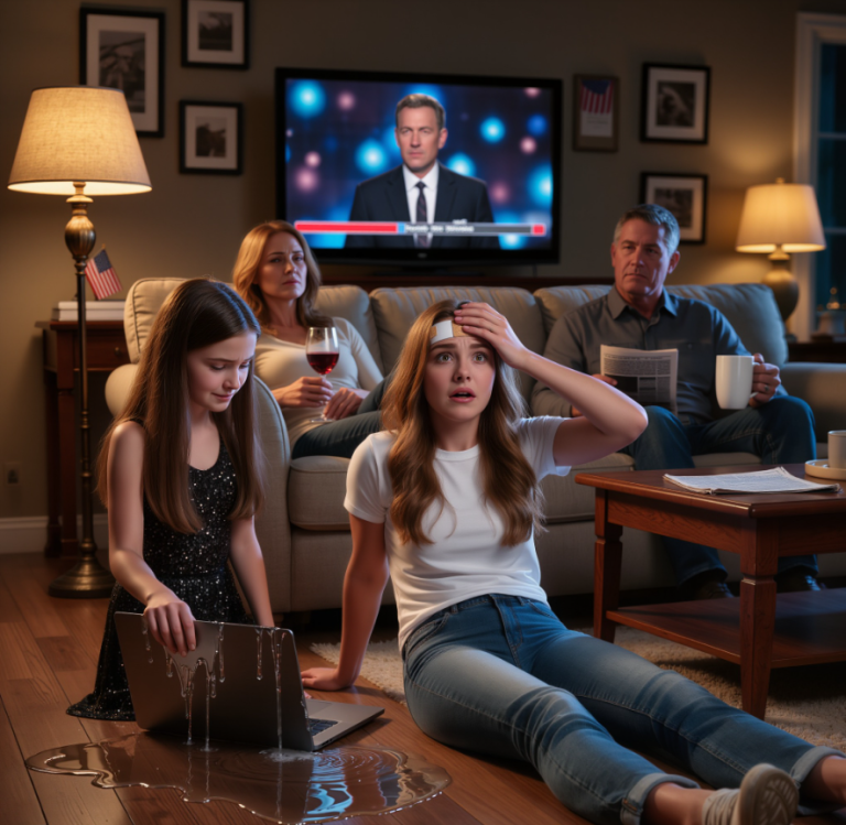 Kiedy pracowałem nad swoim projektem końcowym, moja siostra wbiegła do pokoju i zaczęła krzyczeć...