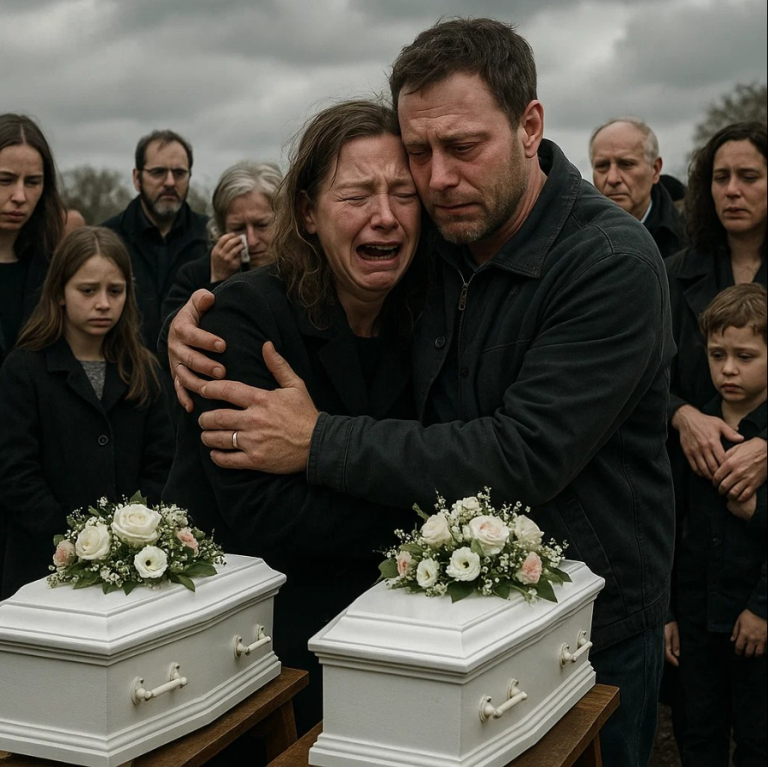 Bliźniaczki zmarły tego samego dnia. To, co wydarzyło się podczas pogrzebu, zszokowało wszystkich!… Dwie małe, białe trumny spoczywały obok siebie pod szarym niebem. Rodzina Carterów stała zrozpaczona, opłakując ukochane bliźnięta – Leilę i Liama ​​– które zmarły tego samego dnia. Przyjaciele i sąsiedzi zebrali się, szepcząc o tym, jak okrutny potrafi być los, zabierając dwójkę dzieci w tak młodym wieku.