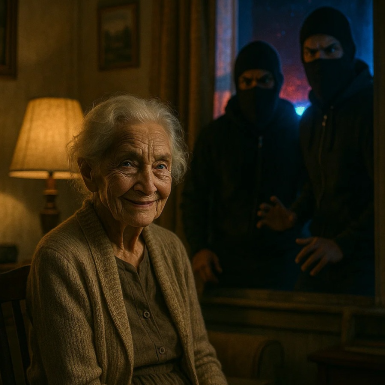 Evelyn, 91-letnia wdowa, była sama w domu, gdy usłyszała intruzów próbujących się włamać. To, co wydarzyło się później, zszokowało wszystkich — dzięki sprytnemu podstępowi udało jej się ich powstrzymać i pomóc policji złapać na gorącym uczynku.