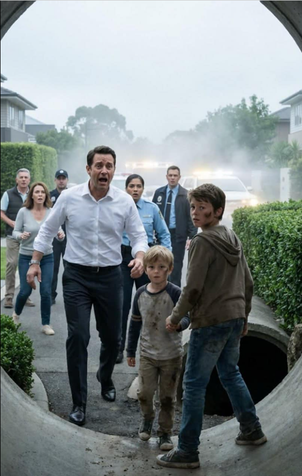 Wyśmiewali chłopca, którego nikt nie widział... aż do nocy, gdy przeczołgał się przez tunel i wrócił, niosąc na rękach zaginionego syna milionera.