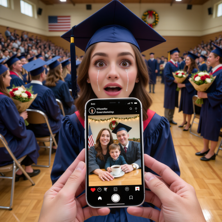 Mama i tata opuścili moje zakończenie roku szkolnego, bo „potrzebowaliśmy przerwy”, ale zamiast tego wrzucili uśmiechnięte selfie z brunchu mojego brata. Nie powiedziałem ani słowa, dopóki nie zdobyłem głównej nagrody i nie zadedykowałem jej „wszystkim, którzy postanowili się dzisiaj nie pojawić”. Mój brat zbladł, odsunął krzesło i wyszedł ze łzami w oczach.