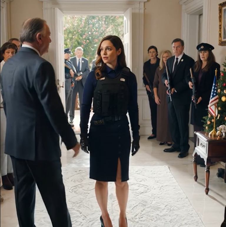 Na przyjęciu zaręczynowym mojej siostry ojciec powiedział swoim przyszłym miliarderom: „Alisha jeździ ciężarówką i dostarcza zestawy posiłków”. Wszyscy śmiali się z mojej tandetnej sukienki. Nagle drzwi się otworzyły. Wpadli agenci federalni. Sekretarz stanu USA ruszył prosto w moim kierunku, ignorując zszokowaną rodzinę.