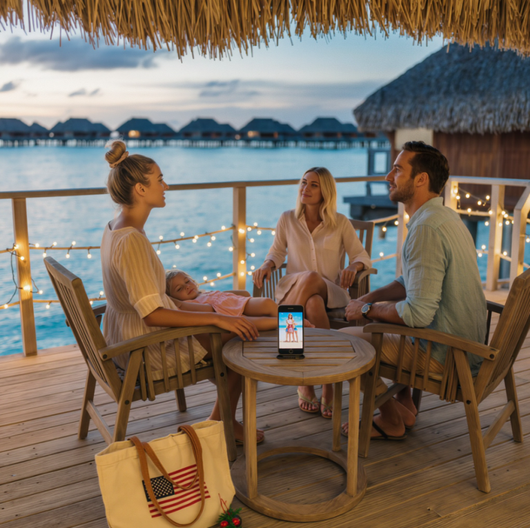 Moi rodzice powiedzieli, że „nie ma dla mnie miejsca” na Hawajach ani nad jeziorem Tahoe. Więc wykorzystałem swoją premię w wysokości 55 tys. dolarów, żeby zabrać moją prawdziwą rodzinę do willi na Bora Bora. Teraz są wściekli – I ODCIĘCI.