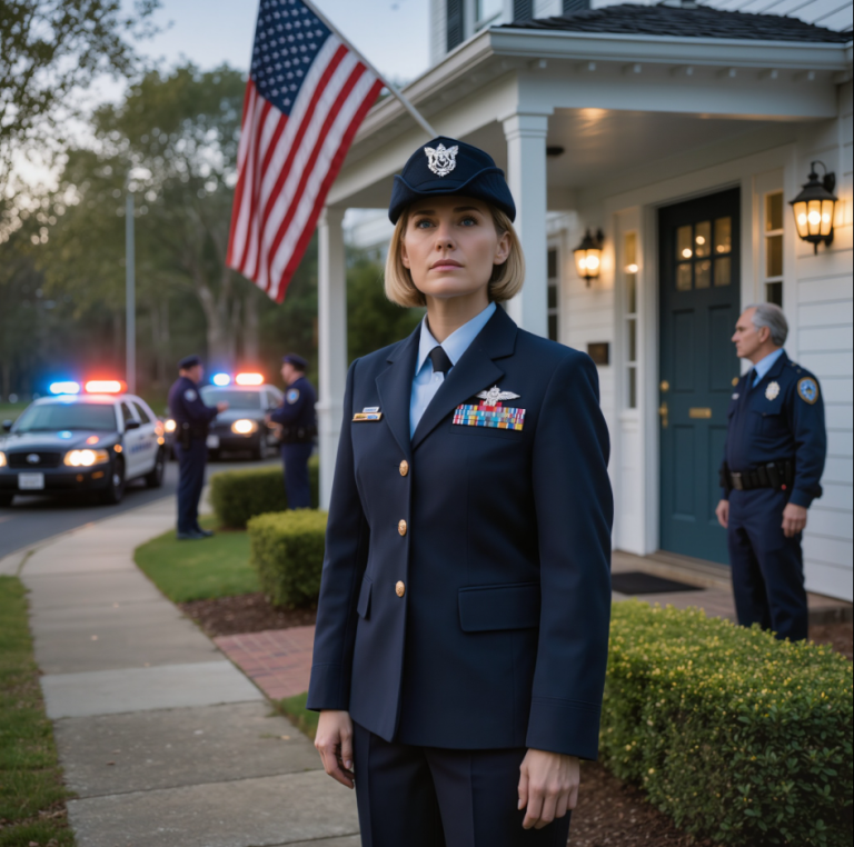 moja rodzina opuściła mój ślub… a potem w moich drzwiach pojawił się mój tata z policją i historią, która nie miała sensu