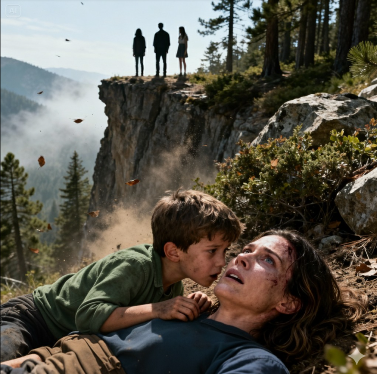 tt_**Moja rodzina zabrała nas na pieszą wędrówkę — a potem zepchnęła mnie i mojego sześcioletniego syna z klifu. Leżąc złamany, szepnął: „Mamo… nie ruszaj się”. Udawaliśmy martwych. Kiedy wyszli, powtórzył mi, co powiedziała moja siostra — i zrobiło mi się zimno.**