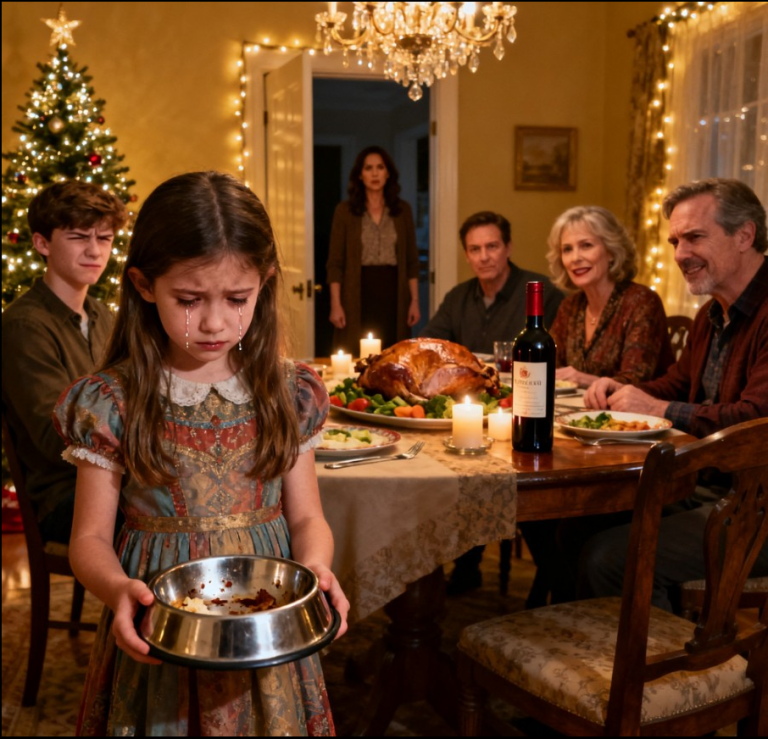 Zmusili moją córkę do jedzenia z miski dla psa – czterdzieści osiem godzin później cała rodzina stanęła w obliczu konsekwencji