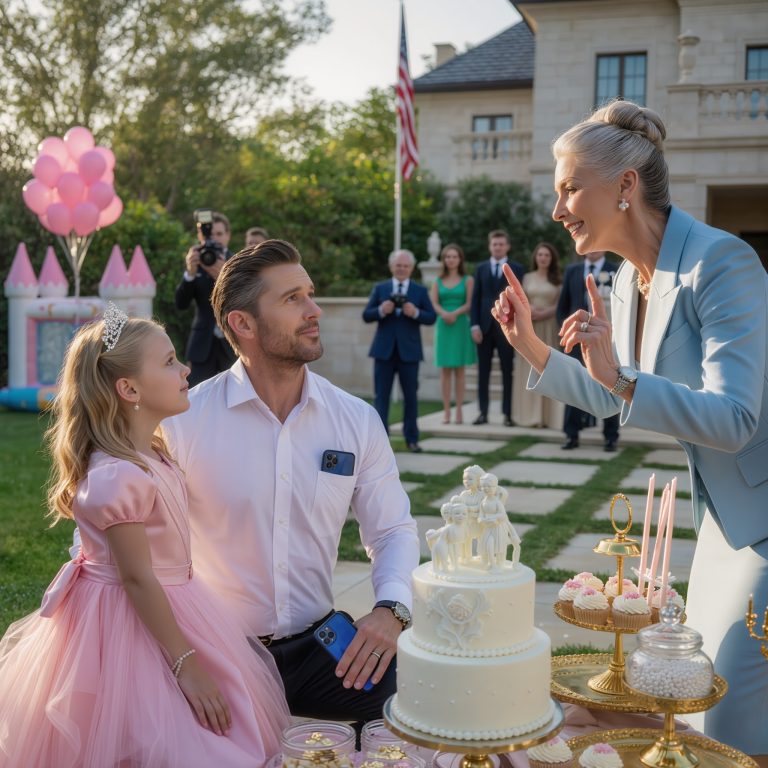 Przyszedłem na urodziny córki, ale teściowa zablokowała mi drzwi i powiedziała: „To rodzinne święto. Nie jesteście rodziną. Wyjdźcie”. Córka podbiegła do mnie z płaczem: „Tato, zabierz mnie ze sobą. Nienawidzę tej imprezy”. Podniosłem ją, pocałowałem w czoło i cicho wyszedłem. Trzy godziny później catering, miejsce, rozrywka – wszystko odwołane. Bez taty, bez imprezy. Do północy miałem 28 nieodebranych połączeń. A kiedy w końcu zdali sobie sprawę, dlaczego…